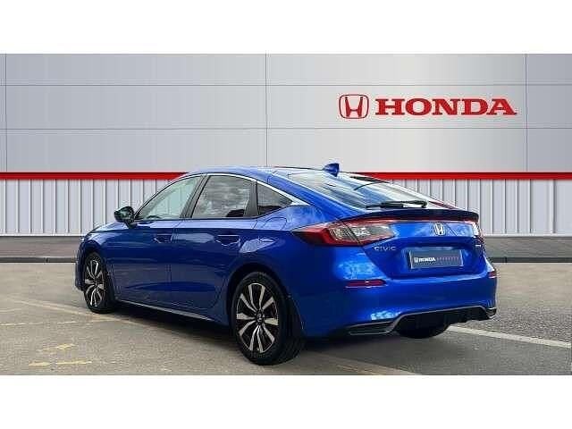 Used Honda Civic Elegance 182 HP (133 kW) 2023 Blue Hatchback