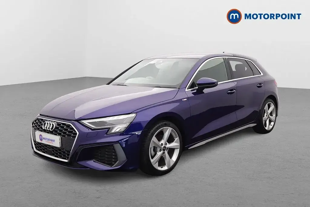 Used Audi A3 S-Line 2023 Blue Sedan