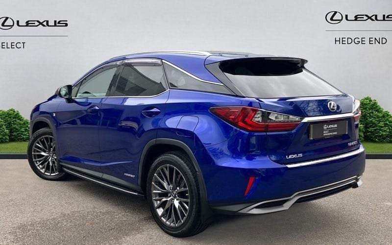 Used Lexus RX450h Sport Line 313 HP (230 kW) 2018 Blue SUV