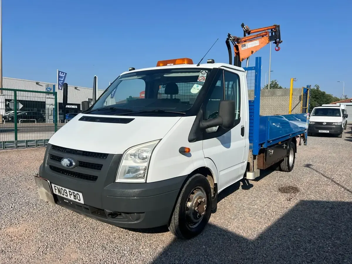 Used Ford Transit 140 HP (102 kW) 2009 White Van
