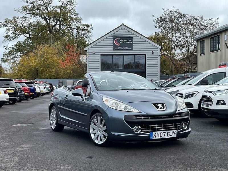 Grey Used 2007 Peugeot 207 GT Cabriolet | £1,490 (Fair price) - Image 1/4