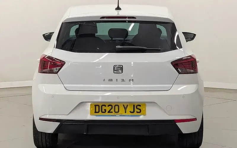 Used Seat Ibiza XCELLENCE 116 HP (85 kW) 2020 White Hatchback