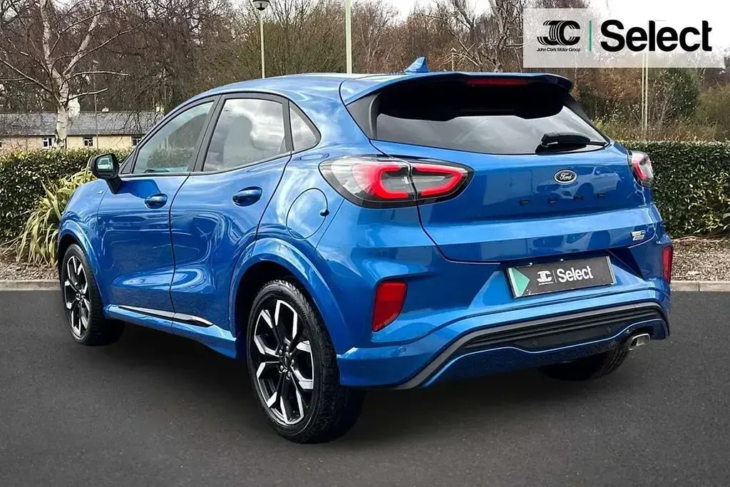 Used Ford Puma ST-Line X 123 HP (90 kW) 2020 Blue SUV