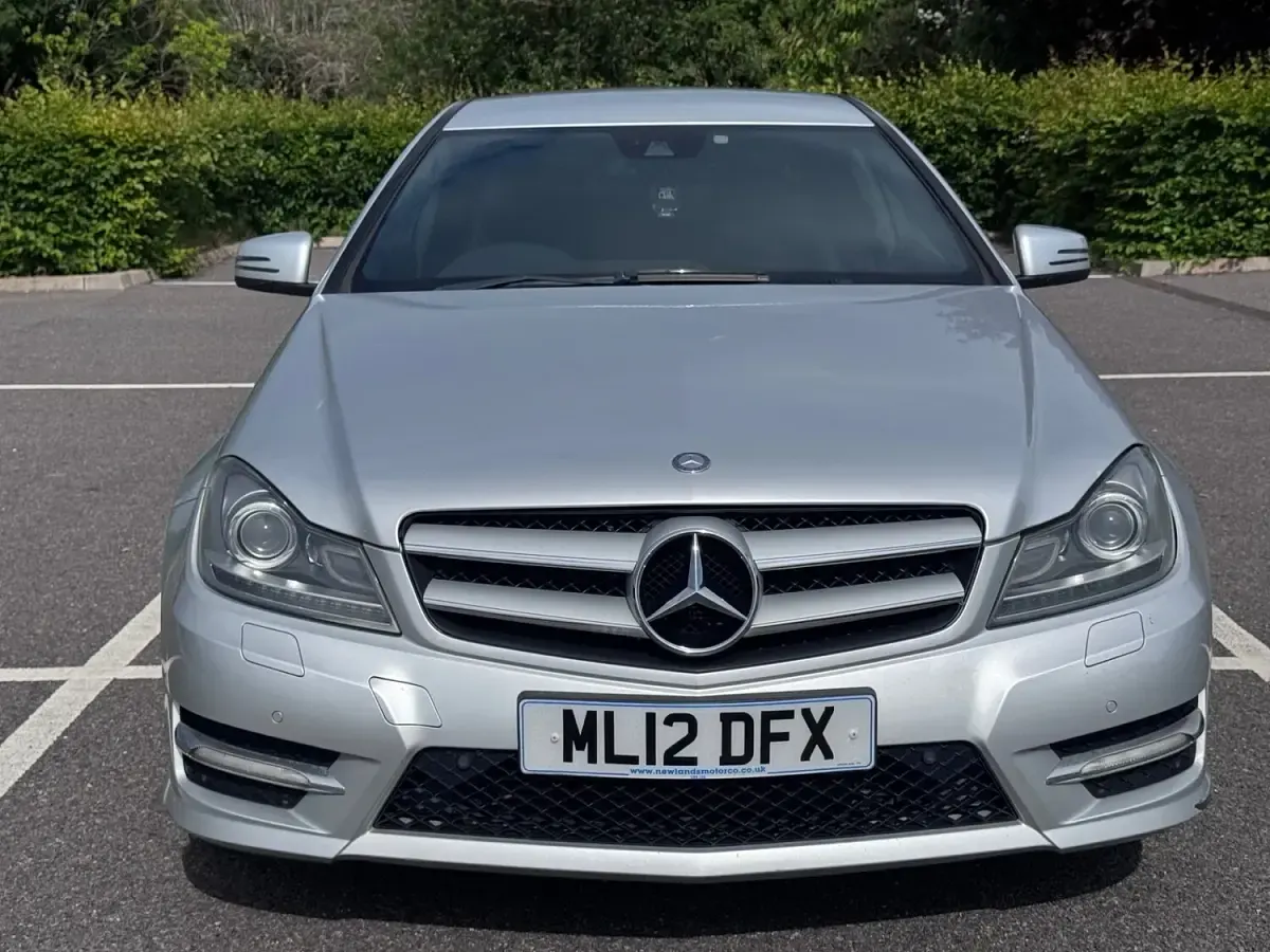 Used Mercedes C180 AMG 2012 Silver Coupe