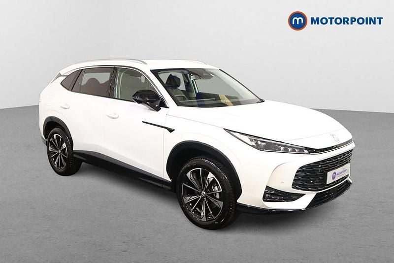 White New 2025 MG HS Trophy SUV | £22,699 (Fair price) - Image 1/4