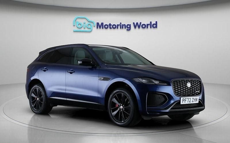 Used Jaguar F-Pace R-Dynamic 204 HP (150 kW) 2022 Blue SUV