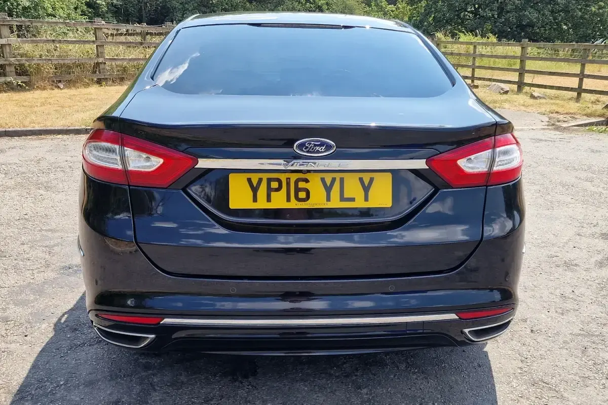 Used Ford Mondeo 150 HP (110 kW) 2016 Black Sedan