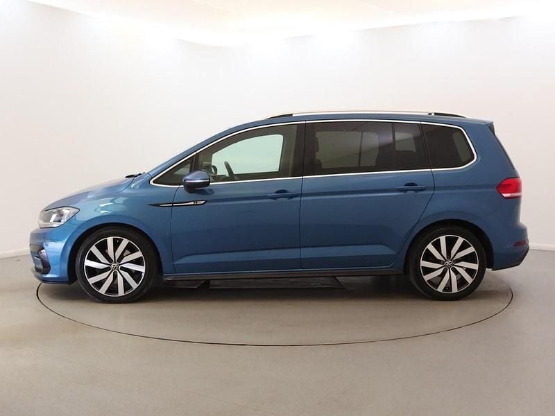 Used VW Touran R-line 150 HP (110 kW) 2021 Blue MPV