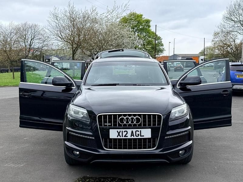 Used Audi Q7 S-Line 245 HP (180 kW) 2012 Black SUV