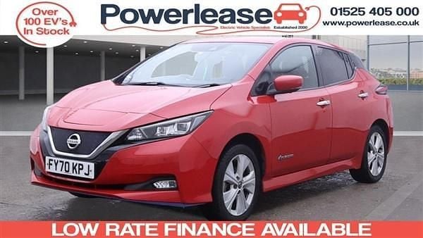 Used 2020 Nissan Leaf Tekna Hatchback | £9,689 (Fair price) - Image 1/4