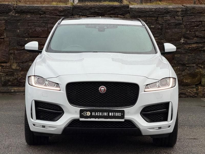 Used Jaguar F-Pace R-Sport 180 HP (132 kW) 2017 White SUV