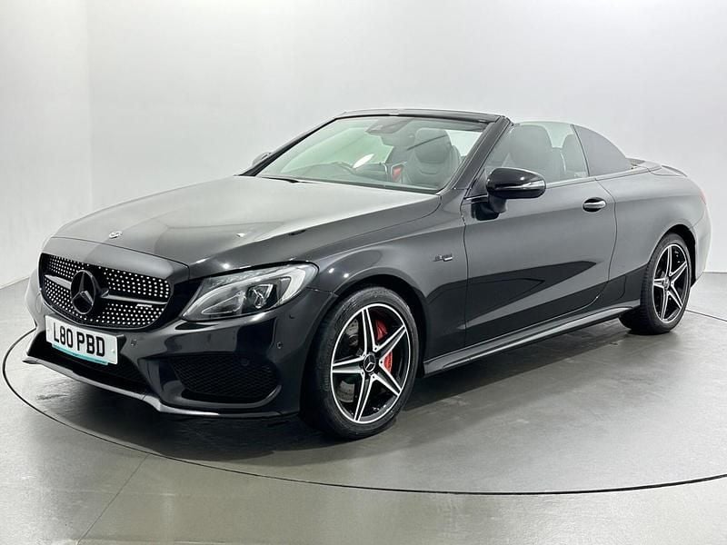 Used Mercedes C43 AMG AMG 367 HP (269 kW) 2018 Black Cabriolet
