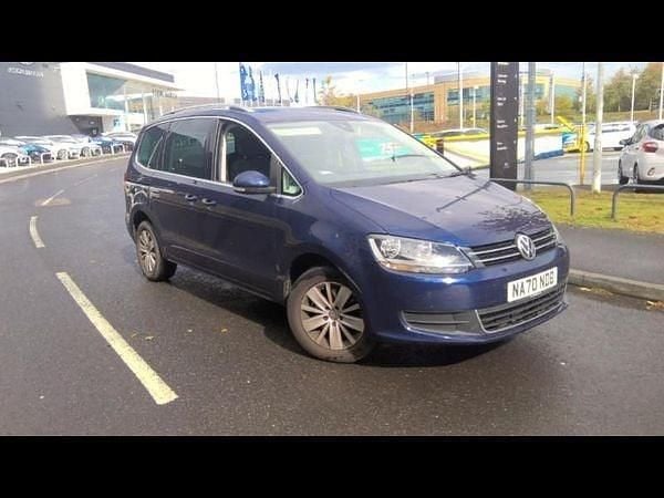 Blue Used 2019 VW Sharan SE MPV | £21,299 (Expensive) - Image 1/1