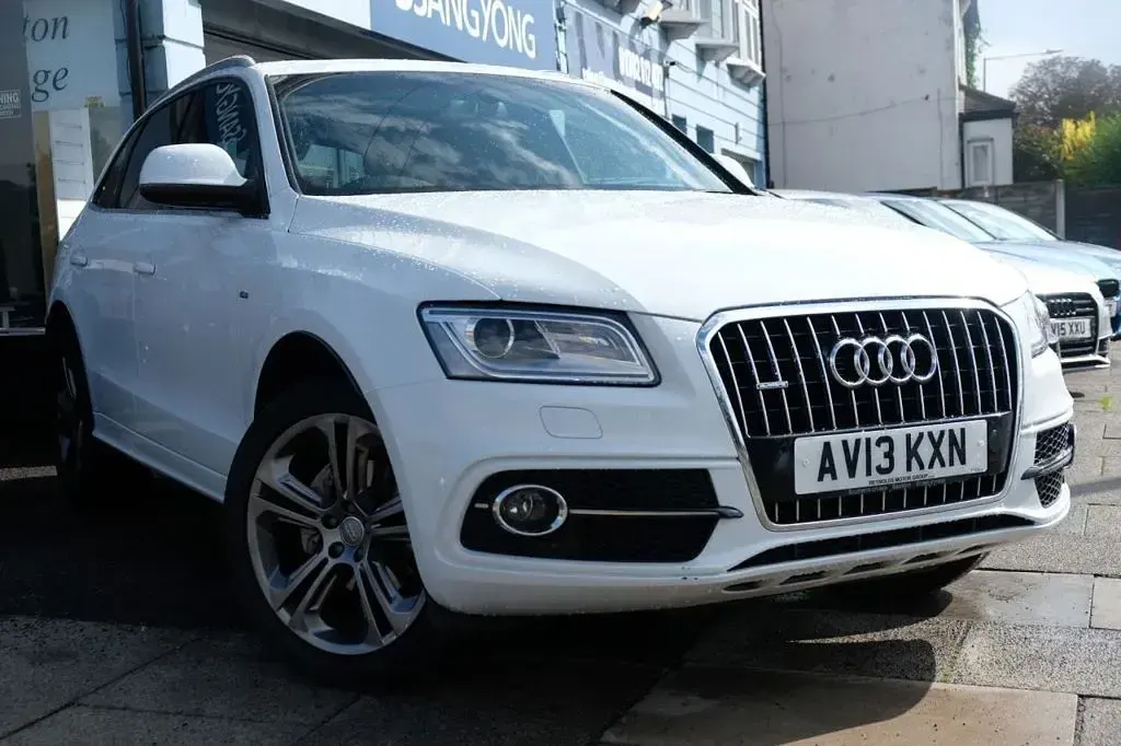 Used Audi Q5 S-line plus 175 HP (128 kW) 2013 White SUV