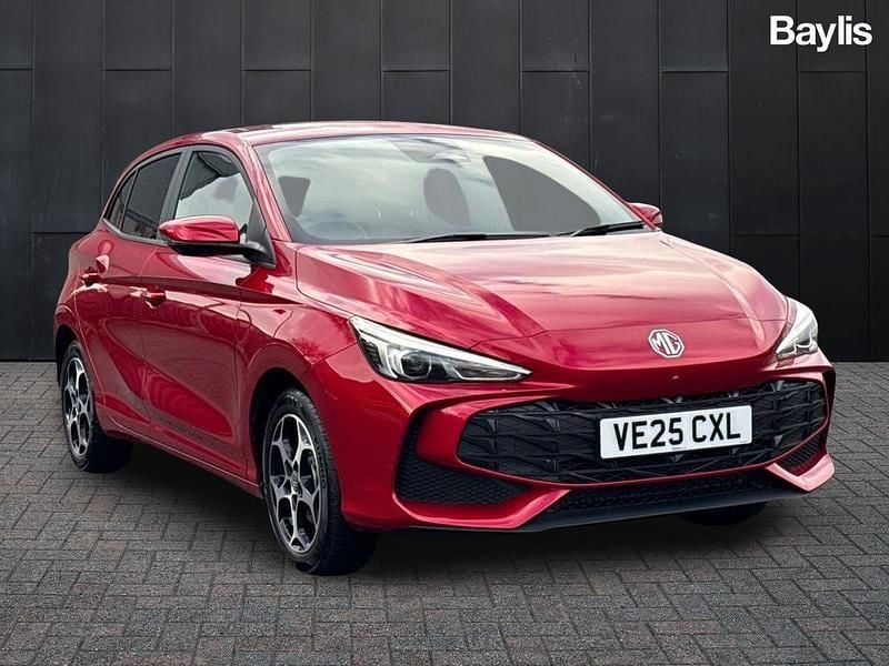Red Used 2025 MG MG3 Trophy Hatchback | £16,491 (Fair price) - Image 1/3