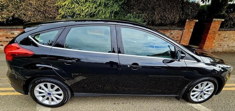 Used Ford Focus Titanium 2015 Black Hatchback