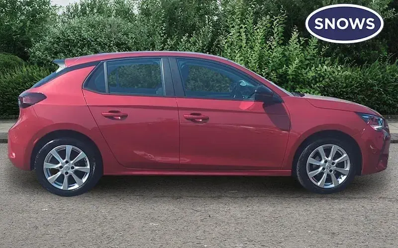 Used Vauxhall Corsa Design Edition 75 HP (55 kW) 2022 Red Hatchback