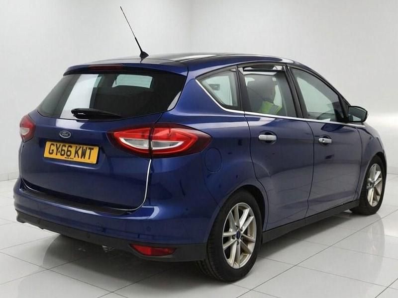 Used Ford C-MAX Zetec 120 HP (88 kW) 2016 Blue MPV