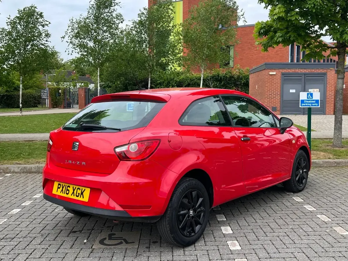 Used Seat Ibiza SOL 2016 Red Hatchback