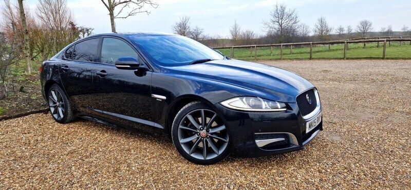 Black Used 2015 Jaguar XF R-Sport Sedan | £6,450 (Fair price) - Image 1/4