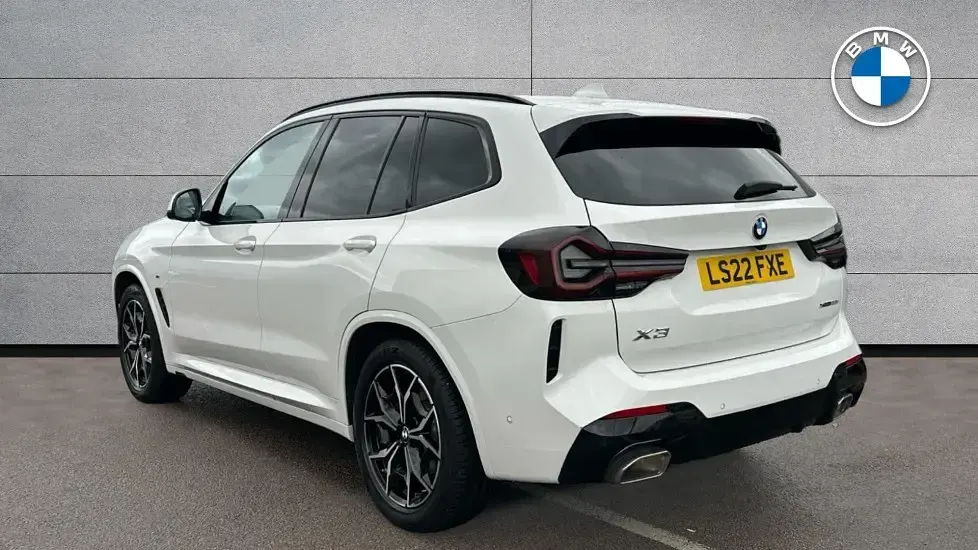 Used BMW X3 M Sport 184 HP (135 kW) 2022 White SUV