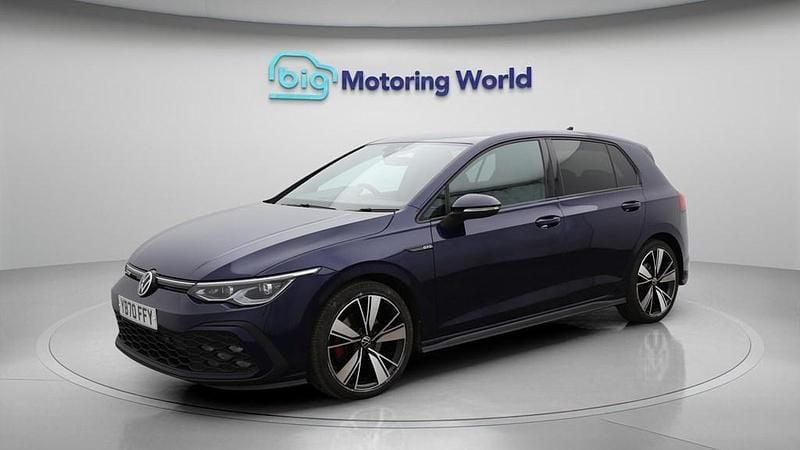 Used VW Golf VII GTD 200 HP (147 kW) 2020 Blue Hatchback