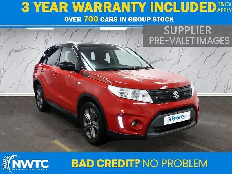 Red Used 2018 Suzuki Vitara Hatchback | £10,295 (Fair price) - Image 1/3