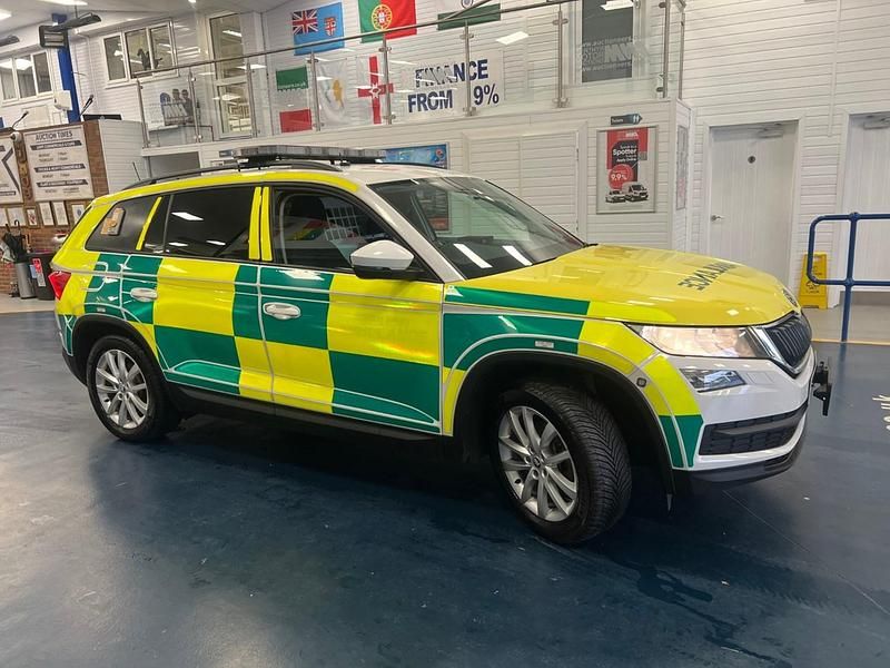 Used Skoda Kodiaq SE 150 HP (110 kW) 2019 White SUV