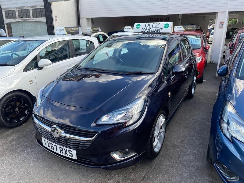 Blue Used 2017 Vauxhall Corsa SRi Hatchback | £6,250 (Fair price) - Image 1/3