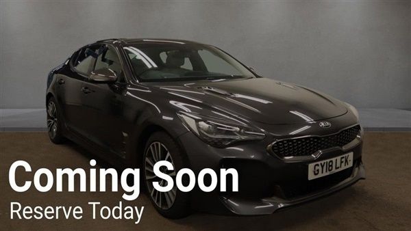 Grey Used 2018 Kia Stinger GT-Line S Hatchback | £17,490 (Fair price) - Image 1/1