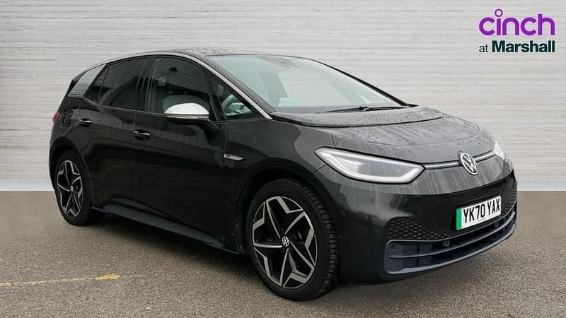 Used VW ID.3 Pro 150 kW (204 HP) 2020 Grey Hatchback