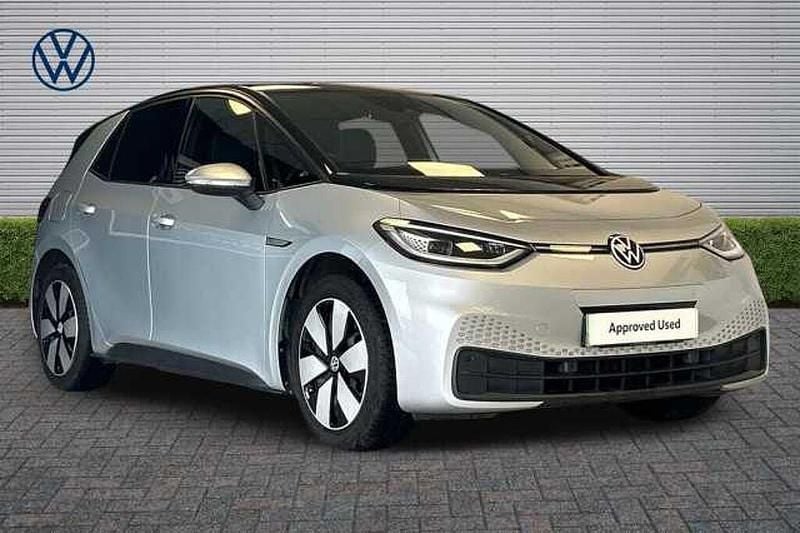 Used VW ID.3 Pro 106 kW (145 HP) 2021 Silver Hatchback