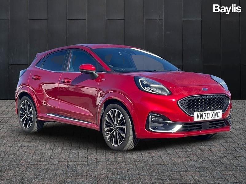 Red Used 2020 Ford Puma ST-Line Hatchback | £16,100 (Fair price) - Image 1/3