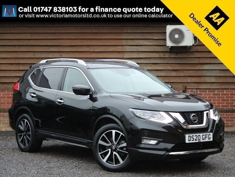 Black Used 2020 Nissan X-Trail Tekna SUV | £18,495 (Fair price) - Image 1/4