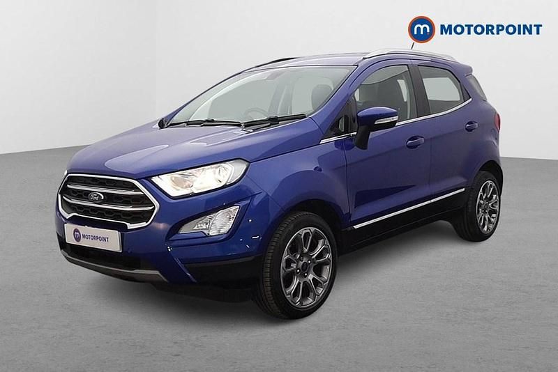 Used Ford Ecosport Titanium 2020 Blue SUV