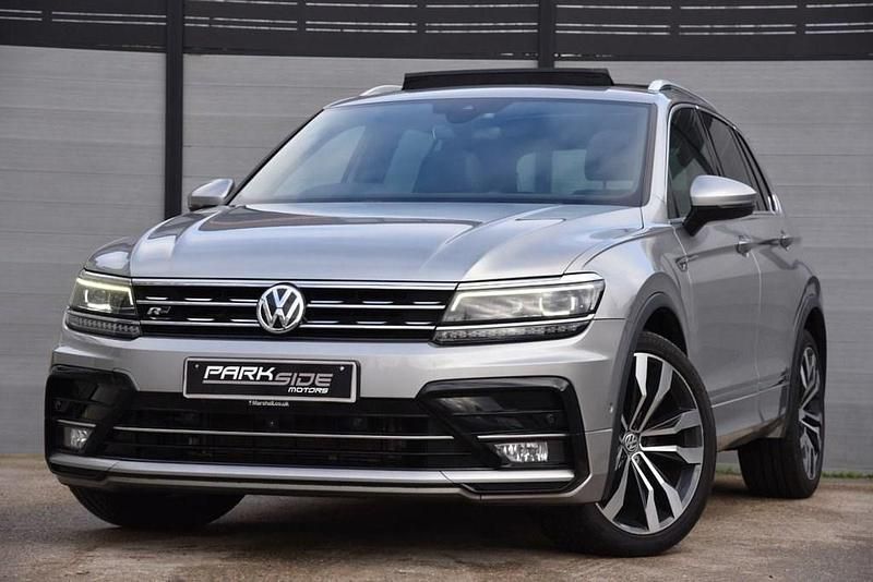 Used VW Tiguan R-line 190 HP (139 kW) 2019 Silver SUV