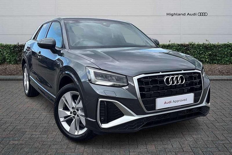 Grey New 2025 Audi Q2 S-Line SUV | £29,995 (Expensive) - Image 1/4