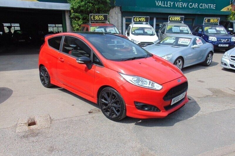 Red Used 2016 Ford Fiesta ST-Line Hatchback | £4,995 (Good price) - Image 1/1