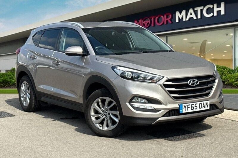 Beige Used 2015 Hyundai Tucson SE SUV | £7,890 (Fair price) - Image 1/4