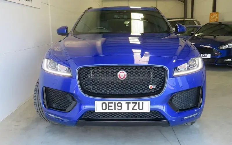 Used Jaguar F-Pace S 300 HP (220 kW) 2019 Blue SUV