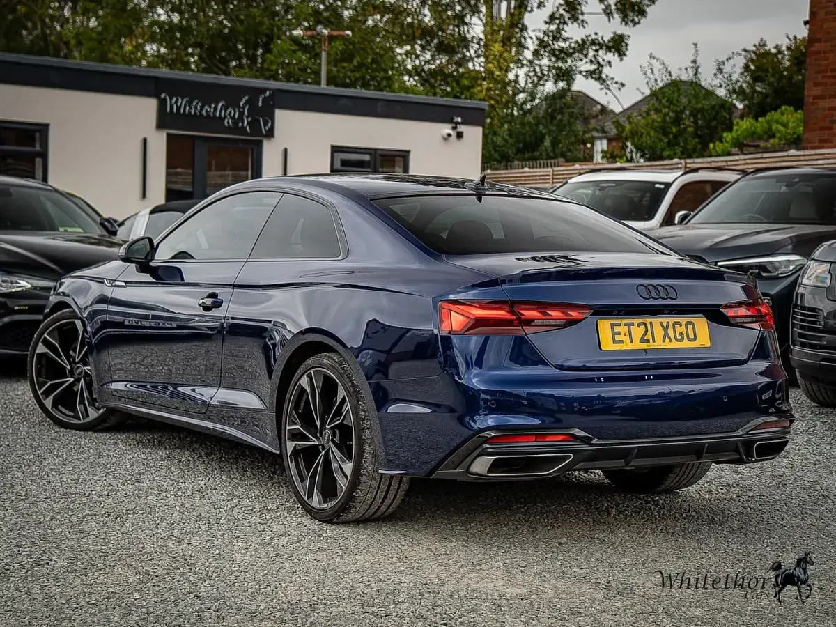 Used Audi A5 Comfort 2021 Blue Coupe