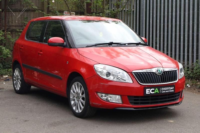 Used Skoda Fabia Elegance 2011 Red Hatchback