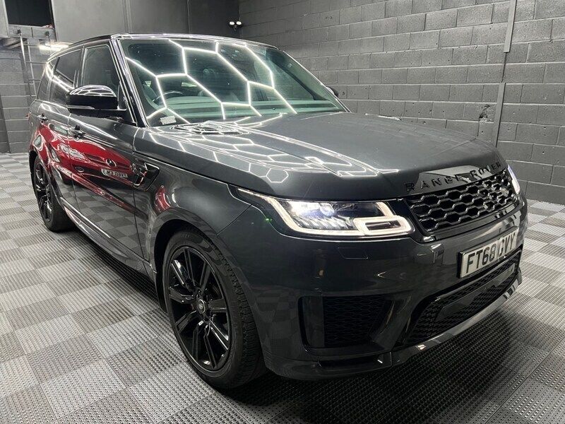 Grey Used 2018 Land Rover Range Rover Sport Dynamic SUV | £26,995 (Expensive) - Image 1/4