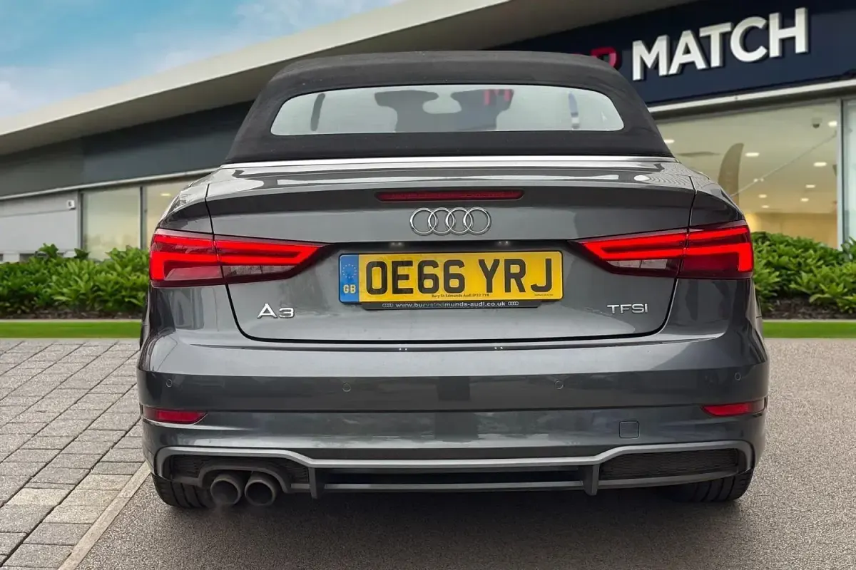 Usado Audi A3 Cabriolet S-Line 2017 Cinzento Cabrios