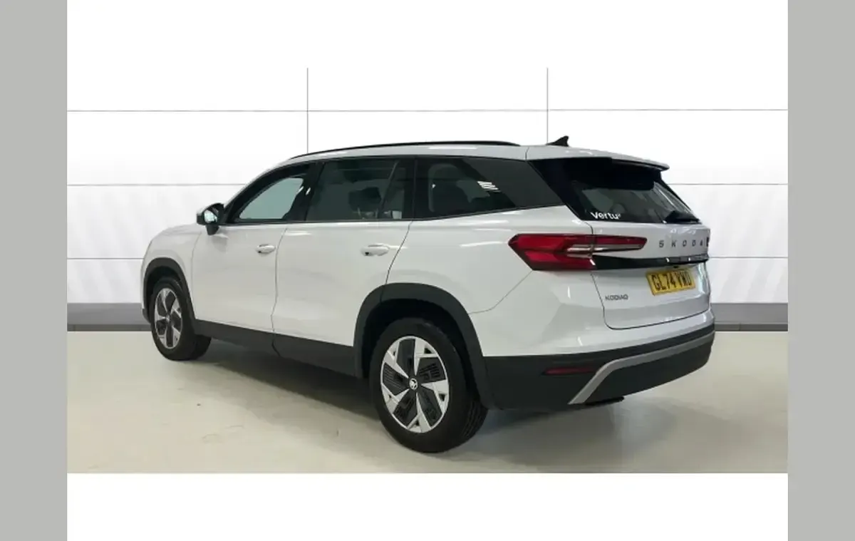 Used Skoda Kodiaq SE 150 HP (110 kW) 2024 White SUV