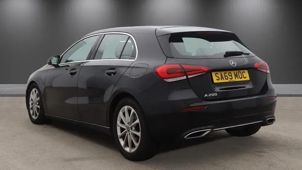 Used Mercedes A200 163 HP (119 kW) 2019 Black Hatchback