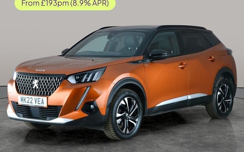 Used Peugeot 2008 GT 131 HP (96 kW) 2022 Orange SUV
