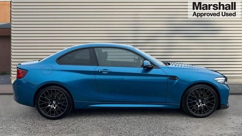 Begagnad BMW M2 Competition Edition 410 HK (301 kW) 2020 Blå Sportkupé