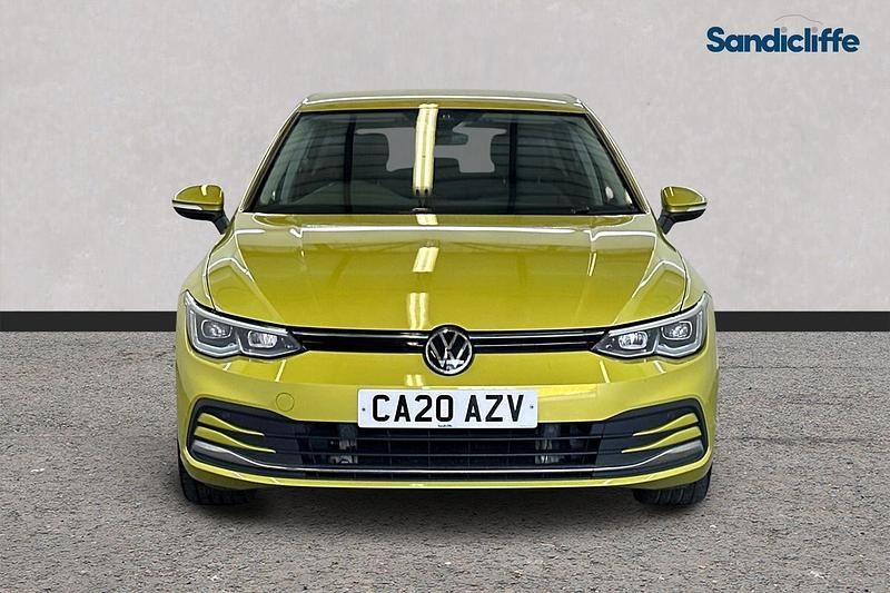 Used VW Golf VII 150 HP (110 kW) 2020 Yellow Hatchback