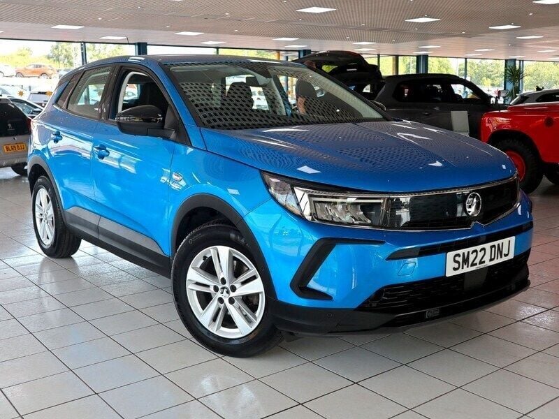 Blue Used 2022 Vauxhall Grandland X Design Edition SUV | £15,189 (Good price) - Image 1/4